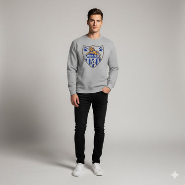 West Islip Lions Grey Crewneck Sweatshirt